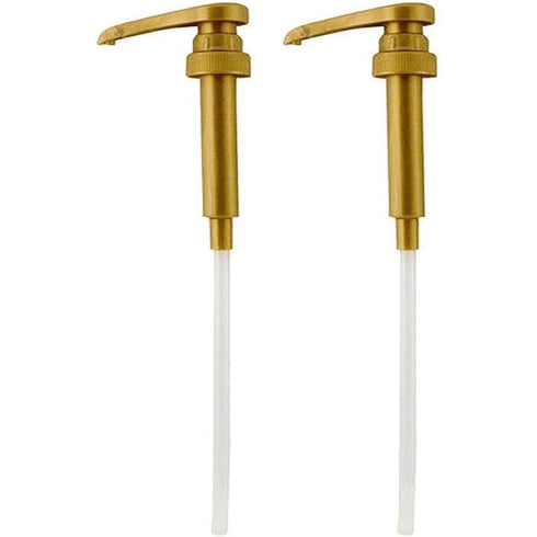 Syrup Pump Set of 2, Compatible with Torani, DaVinci, and Skinny, Fits 25.4 oz-750ml Bottles