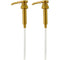 Syrup Pump Set of 2, Compatible with Torani, DaVinci, and Skinny, Fits 25.4 oz-750ml Bottles