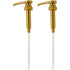 Syrup Pump Set of 2, Compatible with Torani, DaVinci, and Skinny, Fits 25.4 oz-750ml Bottles