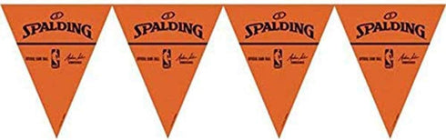 Spalding Pennant Banner, 12ft, Pack Of 6, Perfect For Game Day & Sports-Themed Parties