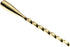 Barfly Teardrop Bar Spoon, End 11 13/16" (30 cm), Gold