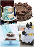 3 Tier Round Multilayer Anniversary Birthday Cake Baking Pans, Stainless Steel 3 Big Sizes Rings Set of 3