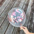 LaVenty Set of 11 Rose Gold PAJAMA PARTY Balloons and Banner for Slumber Party Decor