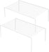 Cabinet Storage Shelf Rack Set of 2, Medium (13 x 9.4 inch) Rustproof Metal Wire Organizer for Kitchen Pantry