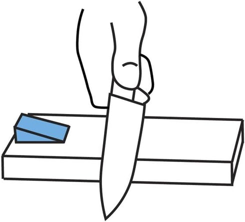 AGM Angle Wedges for Sharpening Knives, 10 to 20 degrees, Blue