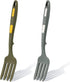 2pcs Silicone Flexible Forks, Large Heat Resistant Cooking Fork, Multifunctional Nonstick Blending Fork for Kitchen