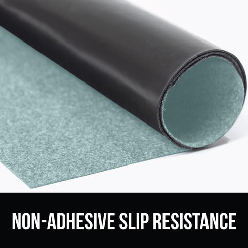 GORILLA GRIP LeakGuard Non-Adhesive Under Sink Mat, Waterproof Quick Dry Shelf Liner, 24x30 Spa Blue