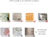 300 PCS Christmas Snowflake Window Cling Stickers, 8 Sheet Holiday Decals for Glass Decorations