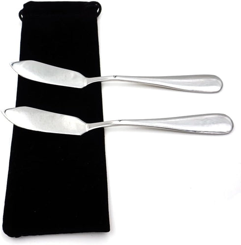 Stainless Steel Butter Knife, Set of 2, Butter Spreader for Breakfast, Cheese and Condiments