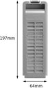 Replace Washing Machine Lint Filter Mesh for Samsung SW65V9W, SW70SP, SW75V9W, SW80SP