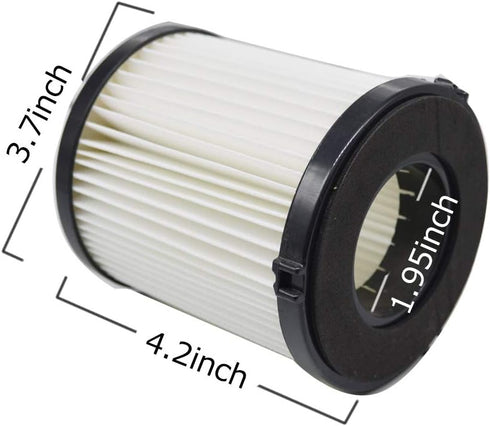EZ SPARES 2Pcs Replacement for Eureka DCF-21 Premium Washable Hepa Filter, Fits Eureka/Sanitaire Vacuums