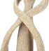 Sandstone Statue, Handmade Sandstone Kiss Lovers Couple Abstract Sculpture Art Craft Decoration