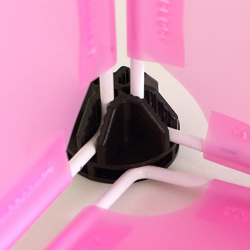 30Pcs Wire Cube Connectors, Plastic Storage Cube Connectors for Modular Closet Organizer and Wire Grid Shelving