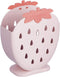 AKOAK 1 Pack Strawberry Cutlery Storage Box, Suitable for Storing Spoons, Chopsticks, Knives, and Utensils