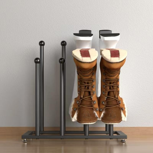 SINKHANUN Boot Rack Shoe Organizer - Tall and Rain Boot Holder, Stainless