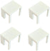 spansee 4 PCS Bookcase Connector Compatible with IKEA Billy Bookshelf, Bookshelf Aligner Shelf