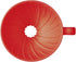 Hario VDCR-02R V60 02 Ceramic Coffee Dripper, Red for 1-4 Cups