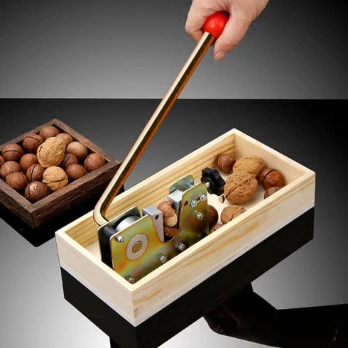 MxTong Manual Nutcracker Nut Tongs Heavy Duty Nut Cracker Macadamia Pecan Walnuts Nut Cracker Opener Tool Peeling