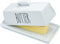 Heartland Home Porcelain Covered Butter Dish with Lid for Countertop - 7.6" x 3.8" Butter Holder Container with