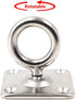 M5 Heavy Duty Swivel Ceiling Mount Hook, 304 Stainless Steel for Yoga Swing & Marine Deck Hardware (4PCS)
