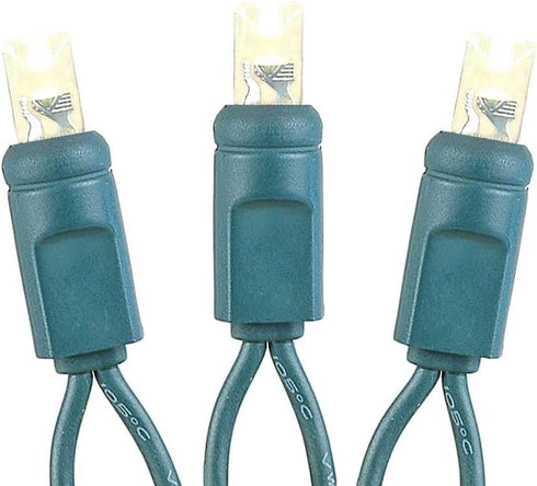 8.5 20 24 Inch Novelty Lights Foot Light Mini LED Crafting Lights, Warm White LEDs on Green Wire, Lead, Non-Connectable