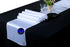 MDS 10 PCS Satin Table Runners, 12 x 108 Inch Charmeuse Sateen Silk for Wedding Reception Birthday Party
