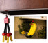Banana Bungee Red Banana Hook Holder, Made in USA, for Multiple Bunches or Single Banana