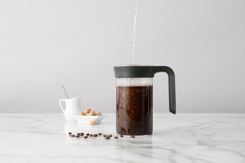 Chef'n 3-in-1 Craft Coffee Brewing Set, Glass/Anthracite