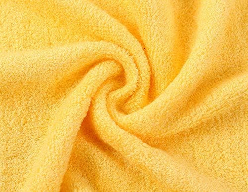 YiYaYo Set 16 Pack 10'' 10'' Luxury Baby Washcloth Towel for Children Baby Bathroom-Hotel-Spa-Kitchen Multi-Purpose