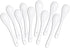White Long Handle Porcelain Spoons Coffee, Tea, Yogurt and Ice-cream, Cutlery Fitting
