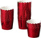 50 Pcs Paper Cupcake Liners, Baking Cups for Holiday, Parties, Wedding, Anniversary (Red)