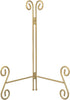 Plate Holder Display Stand, 12 Inch Gold Iron Easel for Large Platters, Photos, and Decorative Plates (1PACK)