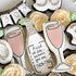 Celebration Cookie Cutter Set, 7 Piece Cake, Heart, Cupcake, Champagne, Wine Bottle, Plaque Cookie Cutters