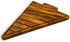 Acacia Wooden Christmas Cutting Board: 12.5"L x 10"W Tree Shaped Chopping Board with Handle & Slicey Grooves