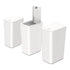 N. NETDOT 3 Pack 2.6 Gallon / 10L Bathroom Trash Can with