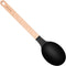 Epicurean Cutting Surfaces Gourmet Series Kitchen Utensil, Large Spoon in Natural and Black Color