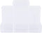 Kenney Bathroom Countertop Hair Care Center Organizer, Clear Storage Solution