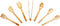 7-Piece Natural Bamboo Cooking Utensil Set