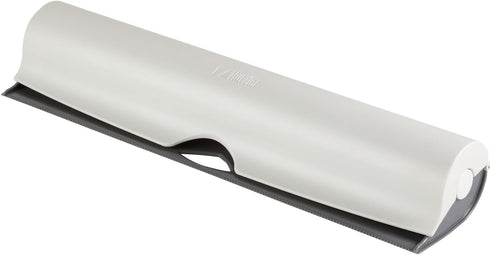 Hutzler Refillable Wrap Dispenser, Gray, 13" x 3.25" x 1.75"
