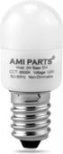 AMI PARTS W11160686 W11518235 Refrigerator Light Bulb, Waterproof Appliance Bulb Replacement for Maytag Whirlpool 6500K