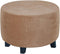 GERLNF Round Velvet Ottoman Slipcover Ottoman Covers Footstool Protector Covers Storage Stool Ottoman