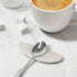Carrotez Small Silicone Coffee Spoon Rest, 2 pcs, Flexible Almond-Shaped for Kitchen Utensil Rest (Ivory)