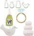 CUTIE CUPCAKE WEDDING SET - 4