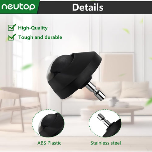 Neutop Replacement Front Caster Ball Wheel Tire Kit for iRobot Roomba 500, 600, 700, 800, 900