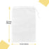 beeurptnr 10 12 8 Inch 200 Nut Milk Bag, Pcs x Cheese Cloth Bag, Reusable Fine Juice Strainer Bag, Mesh Nylon Bag