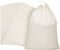 Pangda 15 Pcs Muslin Bags 8x10 Inches - Cotton Drawstring Fabric Gift Pouches for Home Storage