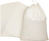 Pangda 15 Pcs Muslin Bags 8x10 Inches - Cotton Drawstring Fabric Gift Pouches for Home Storage