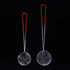 Draining Scoop, Skimmer Slotted Spoon, Mini Mesh Skimmer Spoon with Handle for Kitchen Frying Food Pasta (Size: L)