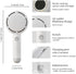 Star Compass Mini Handheld Fan, Battery Operated Rechargeable Portable Fan with LED Light Makeup Mirror, Bladeless
