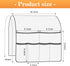 6 Sofa Armrest Organizer Arm Chair Caddy for Recliner, Remote Control Holder for Recliner, Non-Slip Armchair Caddy